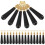 30Pcs Versatile Black Bobber Stoppers Fishing Float Stops Accessories 4