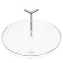 Silver Desktop Pot Lid Holder Multi-Use Kitchen Lid Stand