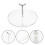 Silver Desktop Pot Lid Holder Multi-Use Kitchen Lid Stand 3