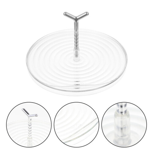 Silver Desktop Pot Lid Holder Multi-Use Kitchen Lid Stand 2