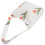 1Lichte Dames Underarm Bag Met Polyester En Canvas Bloemenprint 7