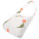 1Lichte Dames Underarm Bag Met Polyester En Canvas Bloemenprint 6
