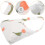 1Lichte Dames Underarm Bag Met Polyester En Canvas Bloemenprint 4
