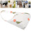 1Lichte Dames Underarm Bag Met Polyester En Canvas Bloemenprint 3