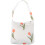 1Lichte Dames Underarm Bag Met Polyester En Canvas Bloemenprint 1