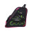 Pink Roller Skating Organizer Shoulder Bag Easy Clean Tote 1