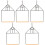 5Sets Iron Parrot Stand with Stable Base for Indoor Training and Play 3