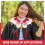Raindrops  Rectangular Bonsai Personalized Graduation Season Shawl 5