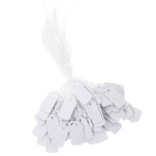 300Pcs Writable Paper Tags with Cotton Thread for Clothes and Jewelry