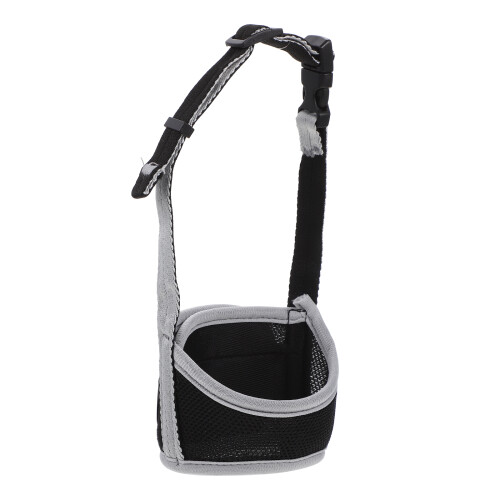 Breathable Mesh Dog Muzzle for Large Dogs Durable Nylon Material