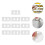 10Pcs Sturdy Pet Vertical Blind Replacement Tabs for Blind Repair 2