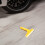 Portable Yellow Car Tinting Scraper ABS Rubber Window Cleaner 5