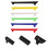 6 Pcs Bike Protector Chains Protective Cover Outdoor Rear Fork Plastic 3
