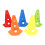 5Pcs Compact Stackable Soccer Training Cones Durable Outdoor Markers 8