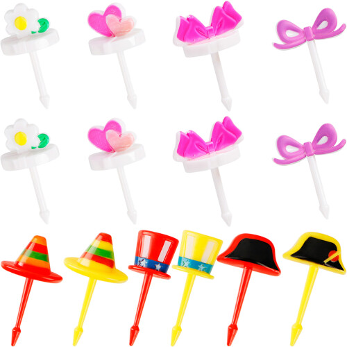 14Pcs Portable Fruit Picks Forks For Kitchen