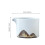 1Pc White Ceramic Tea Pitcher Kitchen Tea Dispenser for Home 5