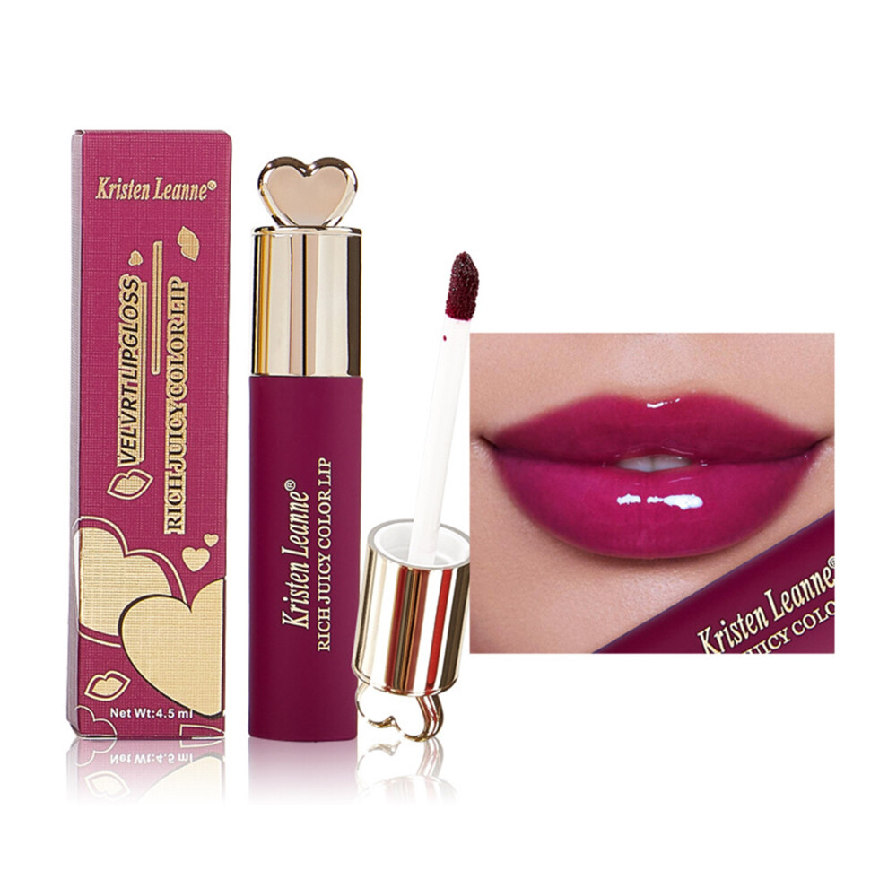 (4.5ml, 8) Lip Gloss, Long Lasting Moisturizing Lip Gloss Portable Lipsticks Makeup Cosmetics