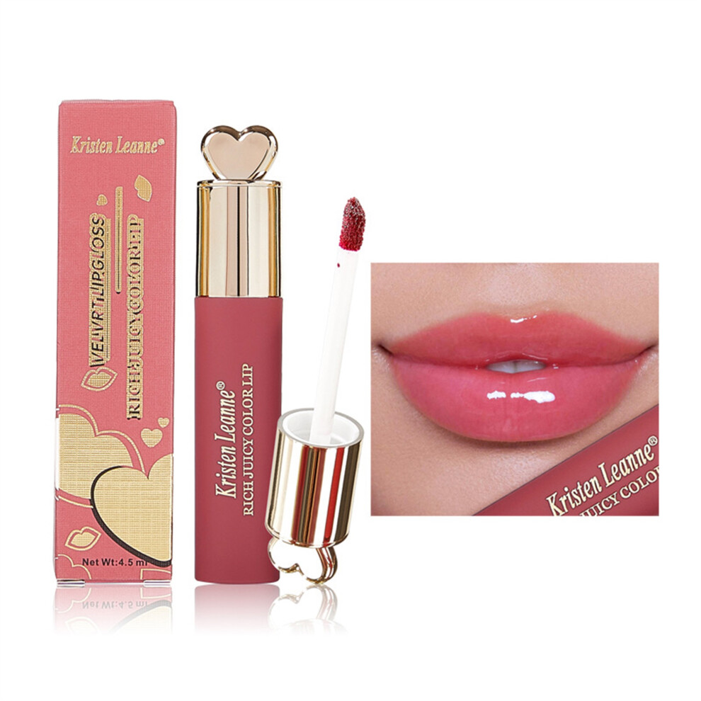 (4.5ml, 5) Lip Gloss, Long Lasting Moisturizing Lip Gloss Portable Lipsticks Makeup Cosmetics