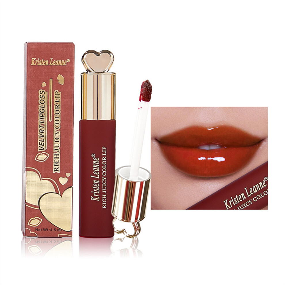 (4.5ml, 7) Lip Gloss, Long Lasting Moisturizing Lip Gloss Portable Lipsticks Makeup Cosmetics