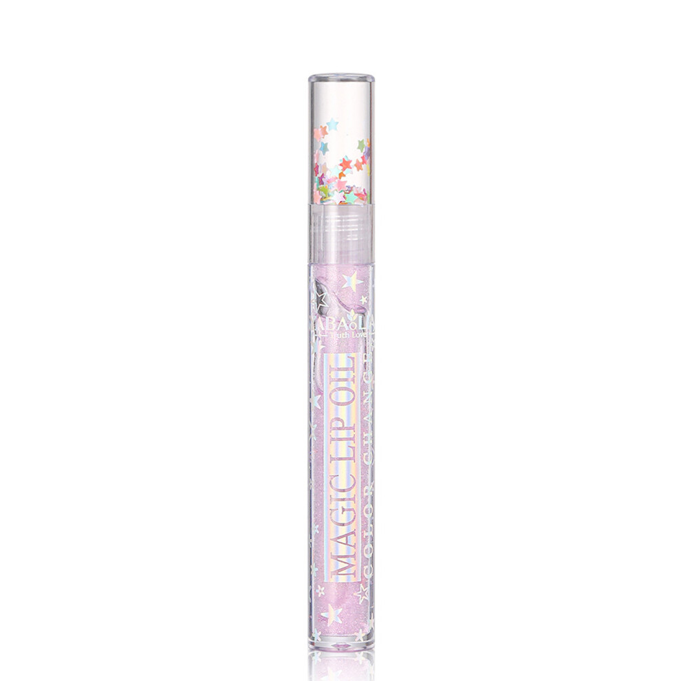 Purple (11.7Cm*1.3Cm, ) Slightly Glitter Lip Gloss, Shimmer Lip Gloss, High Pigment Long Lasting Lipsticks, Sparkling Glossy Liquid Lip Stick For Women
