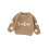 (6-9 Months, Khaki) Pull bébé fille pour nourrissons. 1