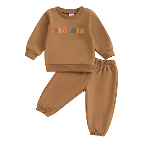 (3-6 Months, Khaki) Σετ 2 τεμαχίων και παντελόνι