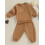 (3-6 Months, Khaki) Σετ 2 τεμαχίων και παντελόνι 3