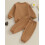 (6-12 Months, Khaki) Σετ 2 τεμαχίων και παντελόνι 3