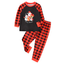 (6 Years, Black) Ensemble pyjama Noël motif cerf.