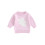 (0-6 Months, Purple) Mädchen Winter Casual Strickpullover Langarm Rundhals Blumenmuster Pullover Strickwaren 1