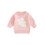 (2-3 Years, Pink) Mädchen Winter Casual Strickpullover Langarm Rundhals Blumenmuster Pullover Strickwaren 1