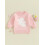 (2-3 Years, Pink) Mädchen Winter Casual Strickpullover Langarm Rundhals Blumenmuster Pullover Strickwaren 2