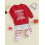 (18-24 Months, Red) Σετ Παλτών Χριστουγέννων και Χιονονιφάδα 3