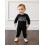 (0-6 Months, Black) Φθινοπωρινά ρούχα νήπια, 2 τεμάχια 7