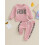 (0-6 Months, Pink) Φθινοπωρινά ρούχα νήπια, 2 τεμάχια 4