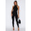 (XL, Black) Tuta intera da per feste. 1