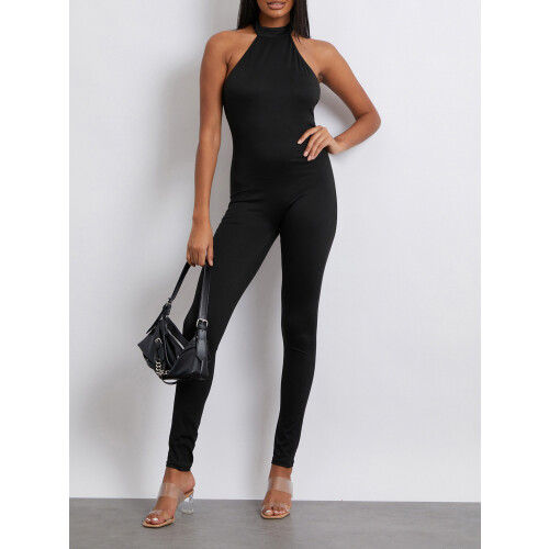 (XL, Black) Tuta intera da per feste. 2