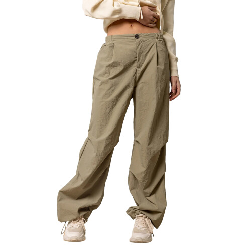 (M, Green) Γυναικείο cargo παντελόνι, τσέπες, Streetwear