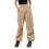 (M, Camel) Γυναικείο cargo παντελόνι, τσέπες, Streetwear 1