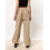 (S, Camel) Γυναικείο cargo παντελόνι, τσέπες, Streetwear 14