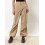 (S, Camel) Γυναικείο cargo παντελόνι, τσέπες, Streetwear 11