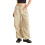 (M, Camel) Γυναικείο cargo παντελόνι, τσέπες, Streetwear 2