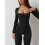 (M, Black) Γυναικεία Ολόσωμη Φόρμα, Φθινοπωρινή Clubwear 13