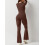(M, Dark Brown) Γυναικεία Ολόσωμη Φόρμα, Φθινοπωρινή Clubwear 12