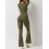 (L, Army Green) Γυναικεία Ολόσωμη Φόρμα, Φθινοπωρινή Clubwear 12
