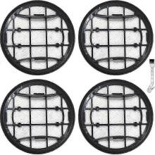 4-Pack HEPA-Ersatzfilter für 7000 8000 Serie XC7053 XC7055 XC7057 Roboter-Staubsaugerzubehör Schwarz 21 szbym02