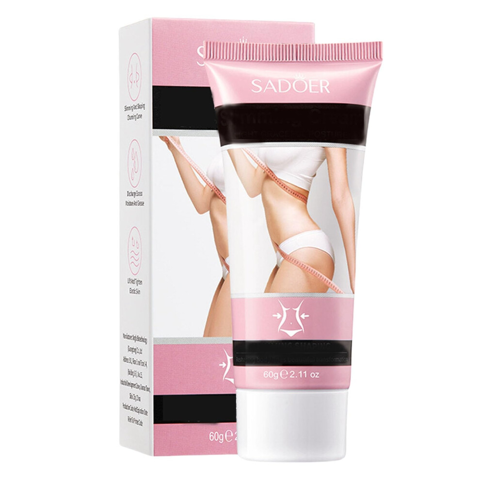 Cream Skin Tightening For Stomach And Thighs, Deep Hydrating Firming Body Lotion 2.1 Fl Oz