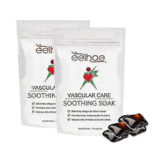(2 bags) 1-5x Vascular care soothing soak pack soothes and repairs veins, dredges meridians