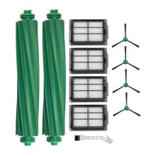 11PCS Main Side Brush Filter Ersatz für IRobot Roomba Plus 505 Combo/405 Combo Staubsaugerzubehör