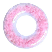 Inflatable Pool Float Adult Swim Ring LeakResistant PVC Tube for Beach Lake and Backyard